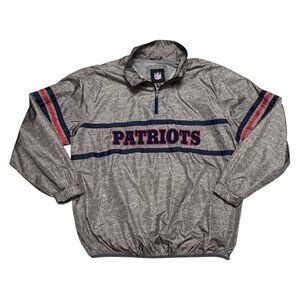 New England Patriots NFL Football Lightweight Splash Team Jacket Mens 2XL